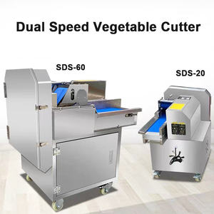 Máquina Industrial Motorizada <span class=keywords><strong>de</strong></span> Acero Inoxidable para Picar y Rebanar Vegetales <span class=keywords><strong>de</strong></span> Hoja como Repollo, Cebolla, Zanahoria, Pepino, Patata y Apio - Product Image 6