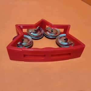 Shaker à main quatre étoiles Orff, instrument de musique, aides pédagogiques pour la musique, accessoires de spectacle de danse pour la maternelle - Product Image 4