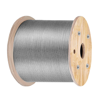 Fil messager galvanisé à chaud pour câbles aériens 3/8'' 1x7 haute résistance