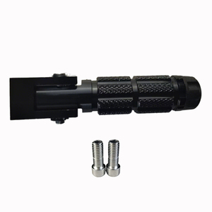 Pedales Modificados para Motocicleta, Pedales Plegables para Bicicleta Eléctrica, Reposapiés Delanteros y Traseros de Aleación de Aluminio, Pedales Universales de 8 mm - Product Image 2