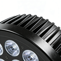 Luces LED RGBW 5 en 1/6 en 1 de Última Generación para Escenarios, Iluminación Profesional con Controlador DMX para Discotecas, Bares y Fiestas