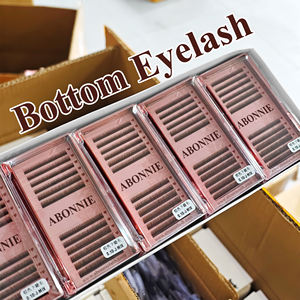 Abonnie Matte Dark j B C D LC LD M Curl Bottom Lash 7mm 12mm Bandejas de Extensiones de Pestañas Cashmere Mink Dark and Lovely - Product Image 2