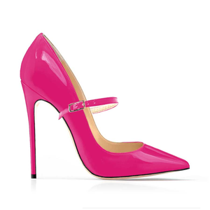 <span class=keywords><strong>Décolleté</strong></span> Vernice Glicine 2026 con Cinturini Incrociati, Punta Affusolata, Tacchi a Spillo, Slip-on, Scarpe da Donna per Cene e Banchetti - Product Image 3