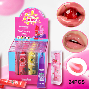 Aceite Labial con Sabor a Frutas y Ácido Hialurónico, con Llavero, Hidratante, Previene la Sequedad, Brillo Labial para Chicas - Product Image 1