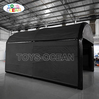 Tente de simulateur de golf gonflable commerciale, cage de golf gonflable en PVC durable pour studio de golf