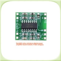 Mini Amplificateur Audio Double PAM8403 Classe D Ultra-Mini Alimenté par USB 5V Boîtier Plastique 401-500W Dimmable Efficacité 80% Garantie 1 An