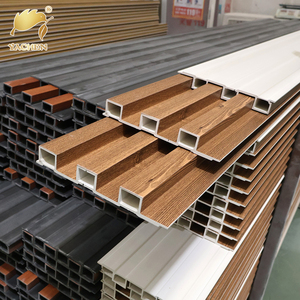 Panneau <span class=keywords><strong>mural</strong></span> WPC de style industriel pour décor de fond TV ignifuge avec garantie de 5 ans pour la maison, l'hôtel et la salle de sport Panneaux muraux et planches - Product Image 5