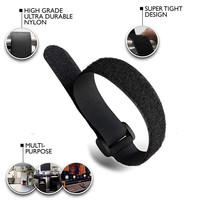 Sangle de vélo personnalisée en sangle auto-agrippante, sangle auto-agrippante en nylon, sangle de câble auto-agrippante, sangle Velcro