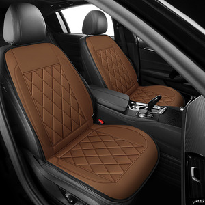 Cojín de Asiento Calefactable Inteligente de Cuero de 12V para Conductor y Pasajero, para Invierno, YM-01 Cojín de Asiento de Coche Calefactable de Cuero Inteligente - Product Image 5