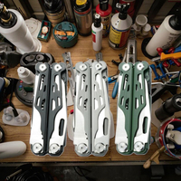 Mini set multifonctionnel EDC pour l'extérieur Ciseaux industriels détachables pour le bricolage Couteau pliant d'urgence multi-usage