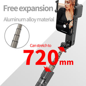 Cardán giratorio de mano <span class=keywords><strong>L09</strong></span>, <span class=keywords><strong>estabilizador</strong></span> de vídeo para teléfono con luz Led, palo de Selfie inalámbrico, trípode, novedad de 2022 - Product Image 6