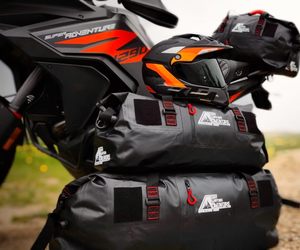 Sac de voyage étanche en nylon et polyester pour la natation, la randonnée, les voyages, la moto, le vélo, le kayak, le bateau - Product Image 5
