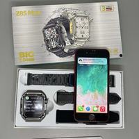 Montre intelligente Z85Max pour hommes et femmes, écran Ultra HD 2.01, étanche IP68, application RD Fit, batterie 460 mAh, charge sans fil, bracelet en métal, appels