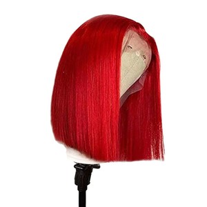 วิกผมทรง<span class=keywords><strong>บ๊</strong></span><span class=keywords><strong>อบ</strong></span><span class=keywords><strong>สั้น</strong></span>ตรงสำหรับผู้<span class=keywords><strong>หญิง</strong></span> ขายดีที่สุด ทำจากเส้นใยสังเคราะห์ทนความร้อนสูง - Product Image 5