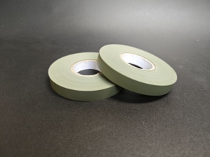 Ruban de chasse vert olive biodégradable en plastique PVC pour marquage des arbres - Product Image 5