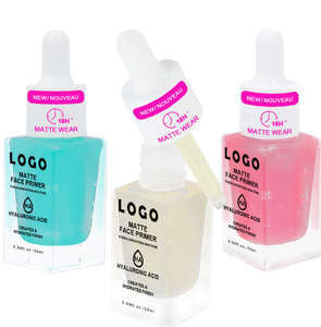 Prebase de Maquillaje Facial Profesional de 20 ml, 3 Colores, Mate, Sin Aceite, Mineral, Antiarrugas, Minimiza Poros, para Mujeres, Todo Tipo de Piel, Marca Privada - Product Image 4