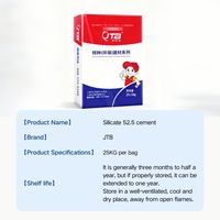 Ciment Portland de haute qualité de la marque JTB, 525 g, à séchage rapide, pour drain mural et de sol, résistant à la moisissure, imperméable, usage domestique, 52,5