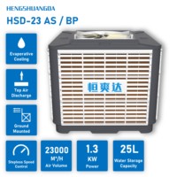Unité de climatisation industrielle à évaporation avec moteur et pompe, ventilateur de ventilation, processus OEM