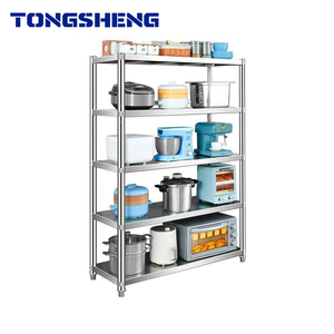 Cường độ cao thép không gỉ treo tường kệ cho thương mại nhà bếp thép chế tạo trong khách sạn và nhà hàng - Product Image 3