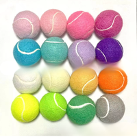 Balles de tennis ITF en caoutchouc haute élasticité et durables, fabriquées en Chine par Apepulse, rebond de 130-138 cm, logo personnalisé, entraînement