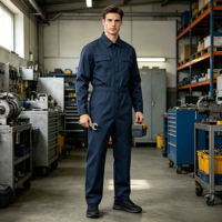 Vêtements de travail hommes mécanicien combinaison salopette vêtements de travail veste Construction sécurité travail gommages