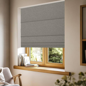 Light Filtering Cordless Roman Shades <strong>for</strong> <strong>Windows</strong> Linen <strong>Window</strong> <strong>Blinds</strong> with Valance Heat Insulation Roman <strong>Blinds</strong> - Product Image 2