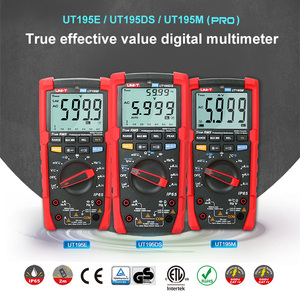 UNI-T chuyên nghiệp kỹ thuật số vạn năng ut195m ut195ds 750V AC DC điện áp đúng RMS thợ điện Tester tần số Meter multimetro - Product Image 2