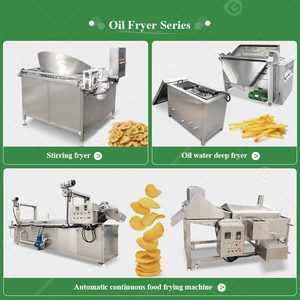 Freidora automática a gas para frituras en grandes cantidades, para cacahuetes, cebollas, plátanos y pollo frito. - Product Image 6