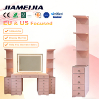 JIAMEIJIA Kosmetik-Präsentationsturm, All-in-One Make-up-Station mit Aufbewahrungsschubladen OEM/ODM Großhandel