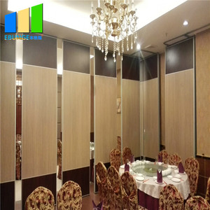 Mampara Plegable Deslizante <span class=keywords><strong>de</strong></span> Techo <span class=keywords><strong>de</strong></span> 65 mm para Salón <span class=keywords><strong>de</strong></span> Hotel, Oficina, Sala <span class=keywords><strong>de</strong></span> Conferencias - Product Image 6