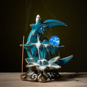 Nuevo estilo creativo Luna <span class=keywords><strong>reflujo</strong></span> cascada <span class=keywords><strong>quemador</strong></span> <span class=keywords><strong>de</strong></span> <span class=keywords><strong>incienso</strong></span> portátil decoración <span class=keywords><strong>de</strong></span> escritorio personalizar <span class=keywords><strong>quemador</strong></span> <span class=keywords><strong>de</strong></span> <span class=keywords><strong>incienso</strong></span> <span class=keywords><strong>de</strong></span> <span class=keywords><strong>reflujo</strong></span> <span class=keywords><strong>de</strong></span> cerámica - Product Image 2