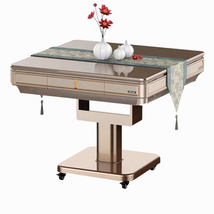 Wholesale Mahjong Machine Meal Playing Cards Dual-use Multi-color Optional Movable <b>Folding</b> Automatic <b>Table</b> KL-AMTM003 <b>Folding</b> Ma - Product Image 6