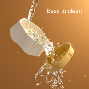 Es-pro OEM/ODM kaymaz yavaş plastik PP çevre dostu köpek besleyici kase 2-in-1 anti-dökülme katlanabilir veteriner-kediler için tavsiye/köpekler - Product Image 4