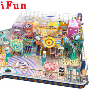 Terrain de jeux intérieur pour enfants piscine à balles sans trampoline parcours Ninja mur <span class=keywords><strong>d</strong></span>'escalade à vendre - Product Image 4