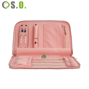 Bolsa de Joyería Portátil Mini con Cierre, Gran Capacidad para Anillos, Aretes y Collares, Multicolor, Personalizable de Fábrica, Duradera para Viajes - Product Image 4