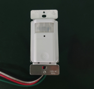 Sensor de Movimiento Infrarrojo de un Solo Polo, ABS y PC, para Interruptor de Luz de Pared con Tomas de Corriente Alterna, Cantidad 0 para Detección de Vacío - Product Image 6