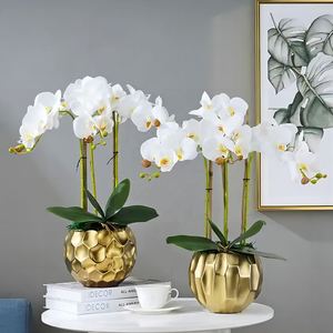 Factory Oh Arts Artificial Orchid Flower Artificial Real Touch Orchids Artificial Phalaenopsis Artificial Butterfly Orchid - Product Image 4