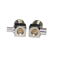 Connecteur coaxial QMA-JWB2 mâle à angle droit pour câble RG086 RG405, bonne performance