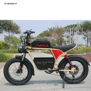 Vélo électrique tout-terrain AKEZ 48V 1500W à pneus larges, moteur sans balais, batterie 18Ah, 7 vitesses pour adultes, stock Californie, livraison rapide, vente en gros - Product Image 2