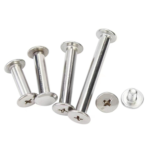 Tornillo <span class=keywords><strong>Chicago</strong></span> con ranura hembra a macho, remache de tornillo <span class=keywords><strong>Chicago</strong></span> M3, tornillos y tuercas <span class=keywords><strong>Chicago</strong></span> decorativos iridiscentes con cabeza hexagonal plana - Product Image 5