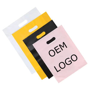 Sac à provisions en plastique réutilisable imprimé personnalisé de haute qualité bon marché au détail sac en plastique emballage personnalisé avec logo - Product Image 1