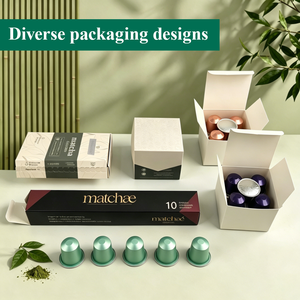 Chinaherbs Matcha Green Tea Capsules Aluminum <strong>Pods</strong> <strong>Compatible</strong> with Machines OEM Halal Custom Color Packaging Private Label - Product Image 4