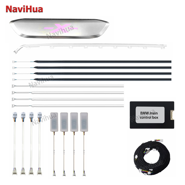Symphony Car Ambient Light  Led Lighting Interior Luces Ambientales Para Auto Acrylic Luz Ambiental Coche Strip for Bmw F30 F10