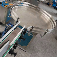 Table de collecte rotative électrique automatique à disques avec moteur pour bouteilles en verre, garantie 1 an