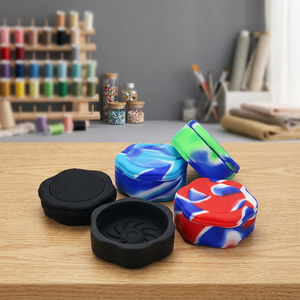 Food Grade Silicone Grinder Manual Dry <b>Herb</b> Tobacco Grinder Portable <b>Smoking</b> Accessories Wholesale - Product Image 3