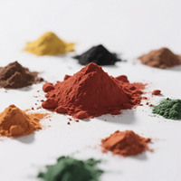 Colorants de couleur béton, pigments de fer rouge, poudre fe231, 30 ml