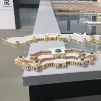 Service d'impression 3d en couleur architecture de bâtiment souvenir réaliste cadeau de temple personnalisé