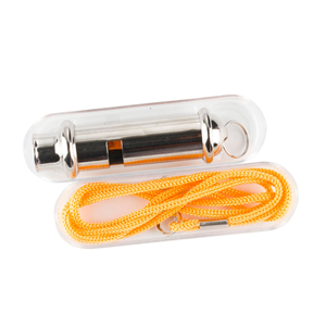 Sifflet professionnel en alliage haute fréquence bicolore 15g pour l'entraînement des chiens sportifs et les situations d'urgence - Product Image 2