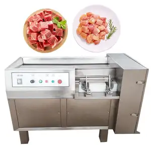 Frozen Beef Cube Cutting Machine Meat Dicing Machine Cube Cutter frozen pork meat dicer machine