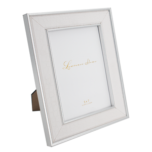 Cadre <span class=keywords><strong>photo</strong></span> rectangulaire en MDF et cuir, écologique, blanc, léger, décoration créative <span class=keywords><strong>pour</strong></span> la maison, style <span class=keywords><strong>Instagram</strong></span> - Product Image 2